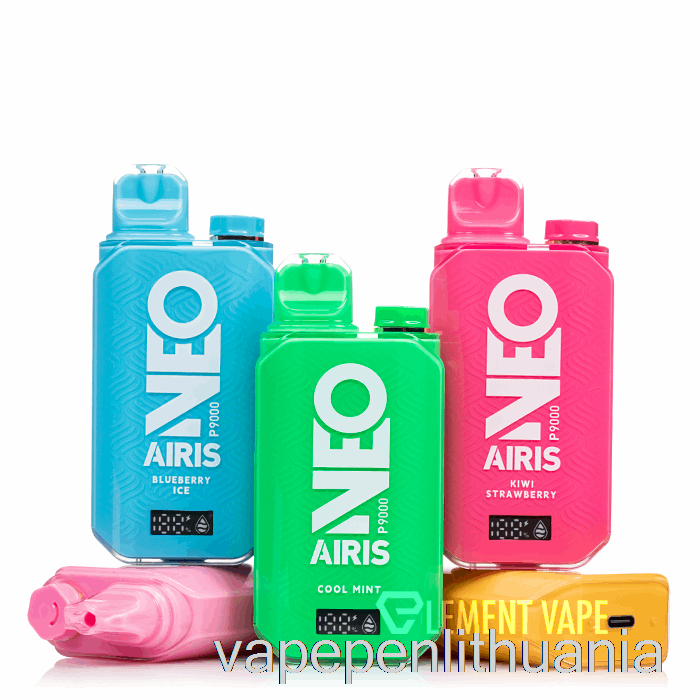 Airis Neo P9000 Vienkartinis Pina Colada Ledo Vape Skystis